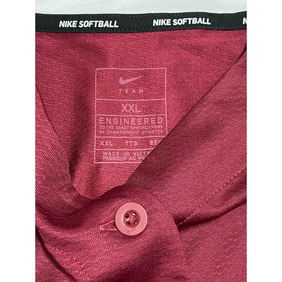 Nike Softball Elite Development Invitational Jersey Womens 2XL XXL Red - Picture 4 of 7